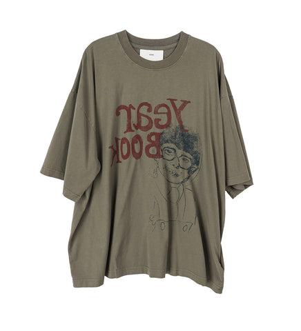 SCHOOL PORTRAIT GYM TEE OVERDYE GREEN