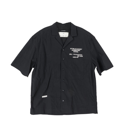 SFTM/ACADEMY S/S BOX SHIRT BLACK