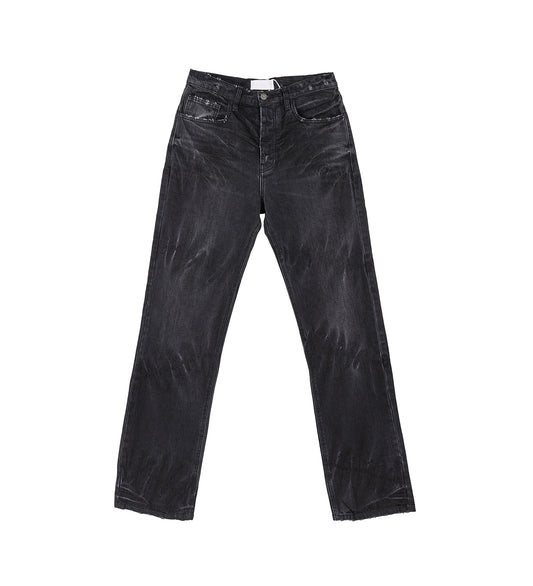 STRAIGHT LEG JEANS VINTAGE BLACK