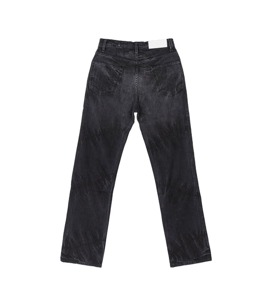STRAIGHT LEG JEANS VINTAGE BLACK
