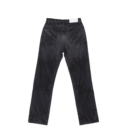 STRAIGHT LEG JEANS VINTAGE BLACK
