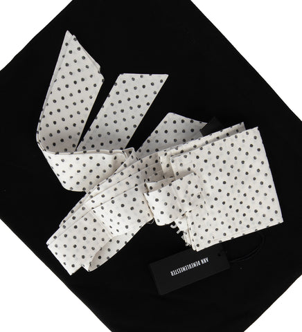 LEDA CUFFS NATURAL WHITE/BLACK