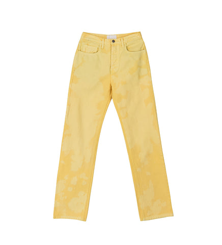STRAIGHT LEG JAENS ACID YELLOW