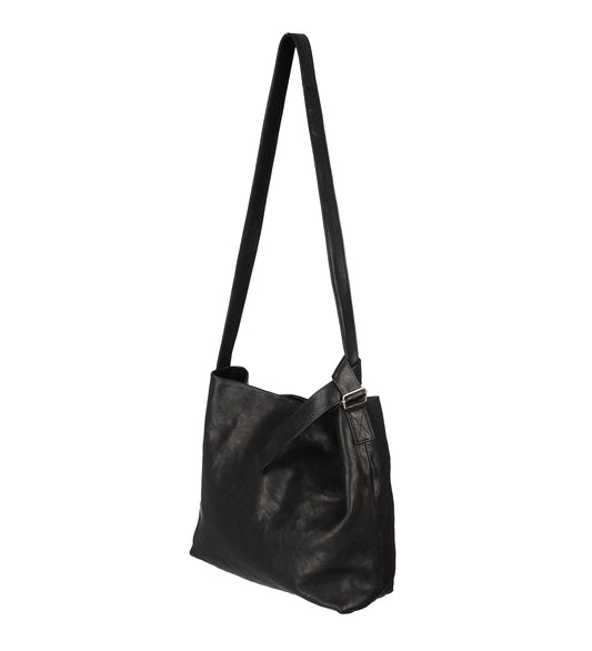 RUNA MEDIUM SOFT SHOULDER BAG BLACK
