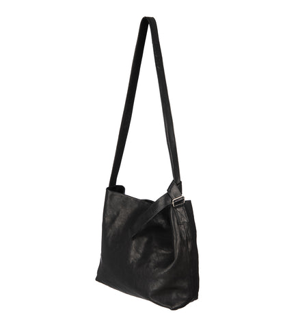 RUNA MEDIUM SOFT SHOULDER BAG BLACK