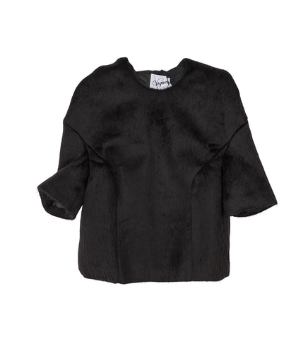 NEOPRENE BOW TOP BLACK