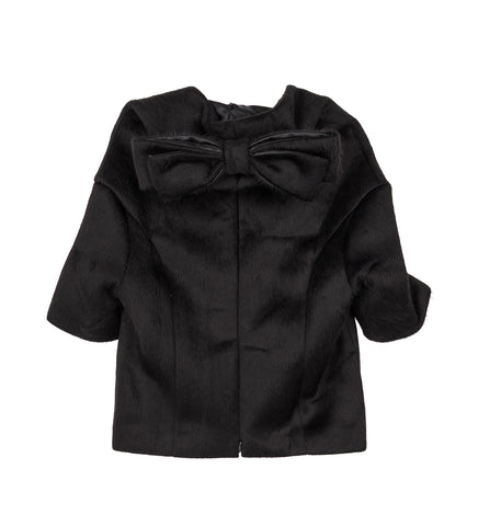 NEOPRENE BOW TOP BLACK