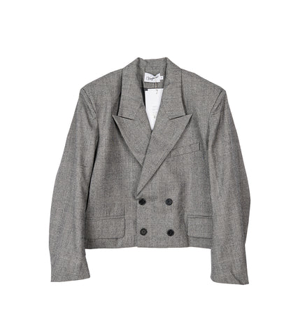 SLOUCHY BLAZER DARK GREY