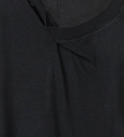 CREWNECK WOOL JUMPER BLACK