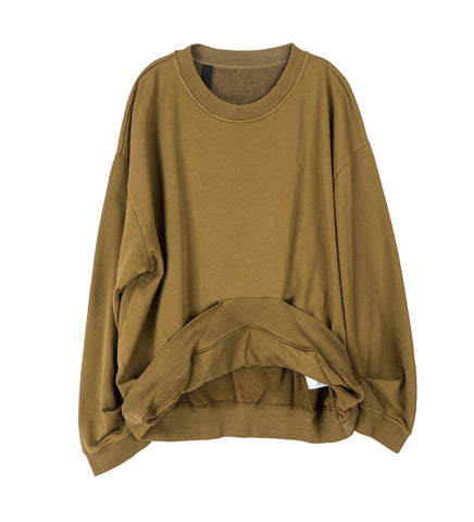 OVERSIZED SWEATSHIRT NUTMEG