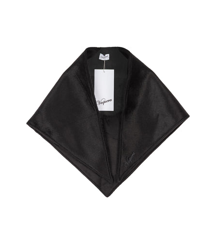 TRIANGLE SCARF BLACK