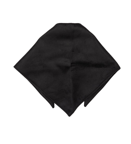 TRIANGLE SCARF BLACK