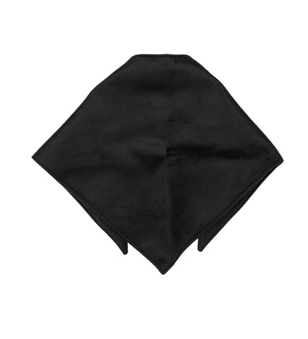 TRIANGLE SCARF BLACK