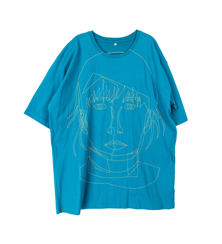 STITCHED STARCUT II BLUE/YELLOW