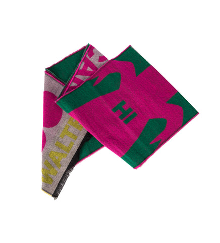SCARE CROW SCARF SINGLE PINK