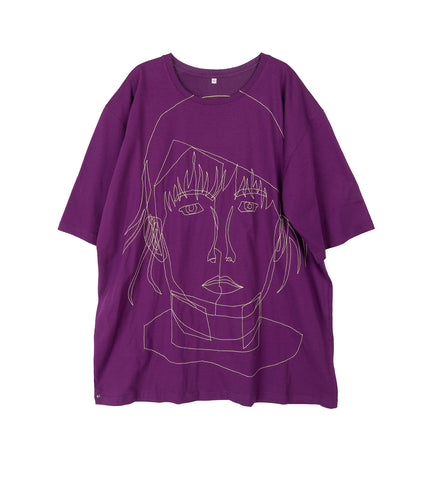 STITCHED STARCUT II VIOLET/YELLOW