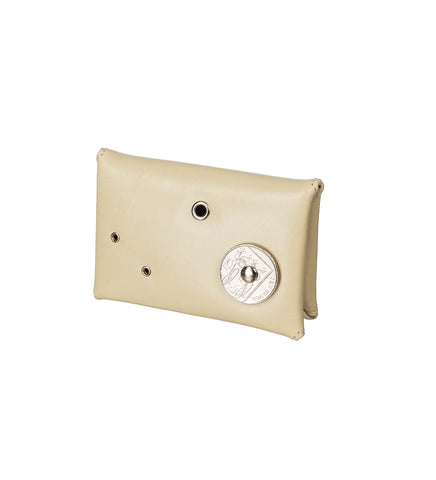 SCATTERED STUDS ENVELOPE WALLET BUTTER