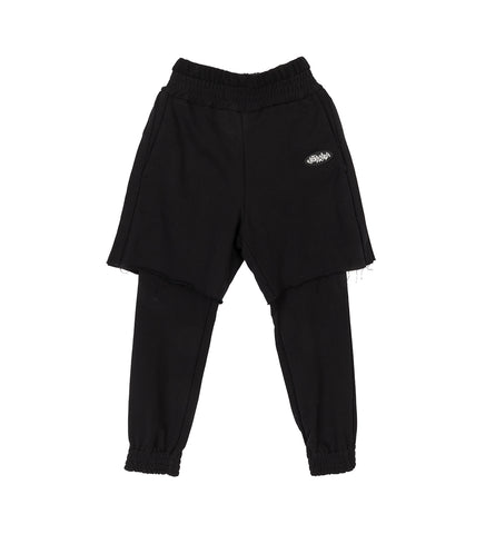 JORDANLUCA PARADOX JOGGERS BLACK