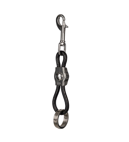 PINCHED KEYRING BLACK