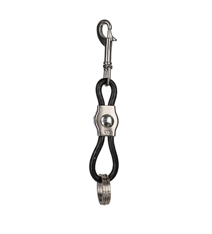 PINCHED KEYRING BLACK