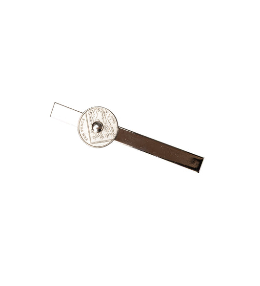METAL MEDAL PIN SILVER