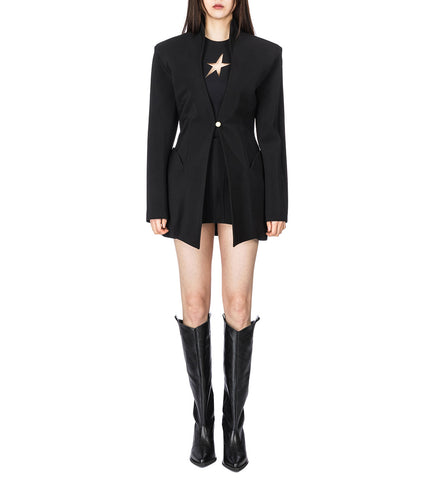 SHOW SCULPTURAL JACEKT BLACK