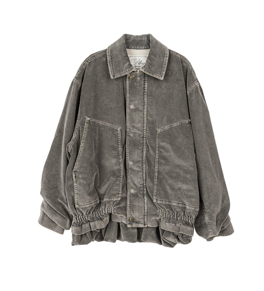 CORDUROY BLOUSON GRAY
