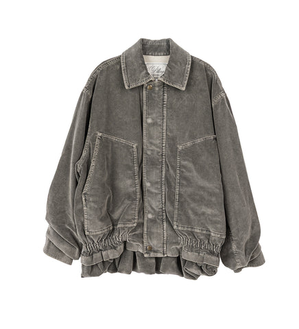 CORDUROY BLOUSON GRAY