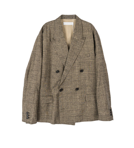 HALT BLAZER DEEP HUSK SOFT GRAIN WEAVE
