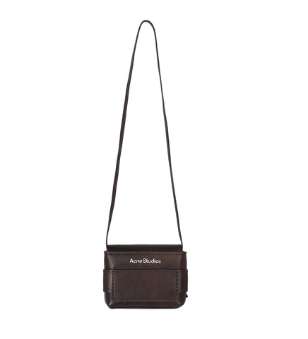 MUSUBI MINI CROSSBODY BAG DARK BROWN