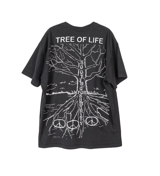 FROM THE INSIDE OUT SS TEE OFF BLACK
