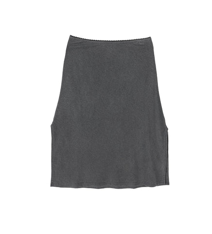PICNIC SKIRT WASHED BLACK ROGUE LOOPBACK