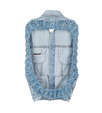 JEANSBACKCIRCLEVEST VINTAGE LIGHTBLUE #2