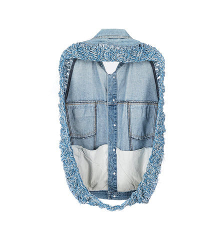 JEANSBACKCIRCLEVEST VINTAGE LIGHTBLUE #1