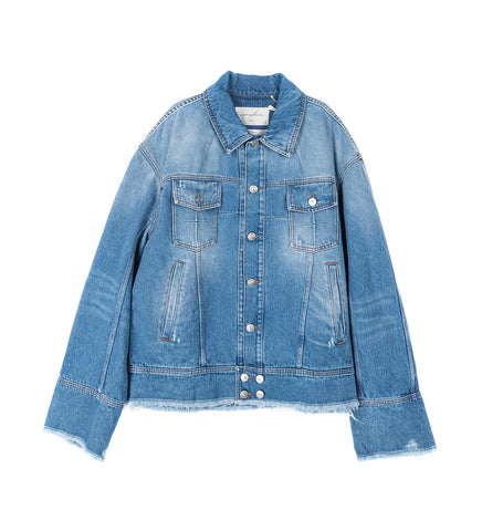 PIERRE M. DENIM JACKET BLUE