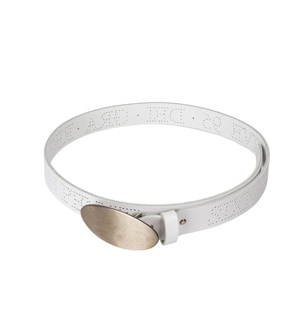 SOUVENIR BELTS WHITE