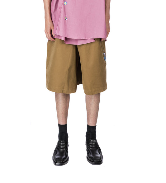 TWISTED SKATE SHORT BEIGE