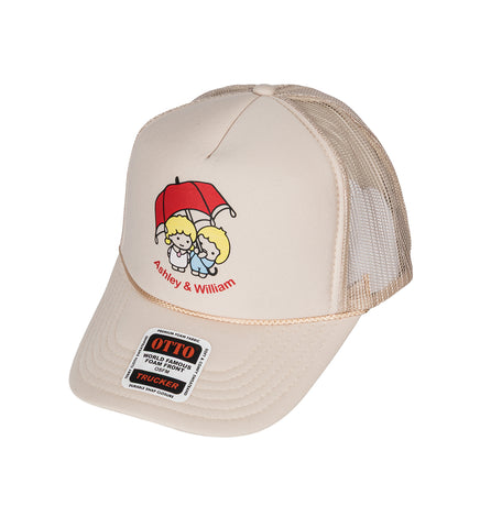 CAMEL TRUCKER CAP ASHLEY N WILLIAM