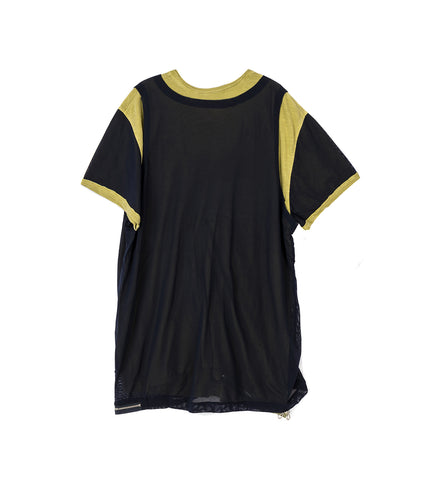 KNOX MESH SHORT SLEEVE LIME / NAVY