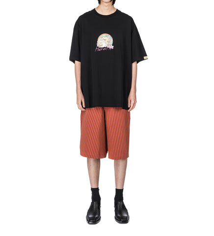 TWISTED SKATE SHORT RED-YELLOW