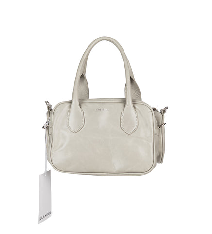 DOUBLE BAG SMALL LIGHT GREY