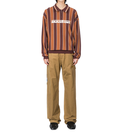 LOGO POLO BROWN