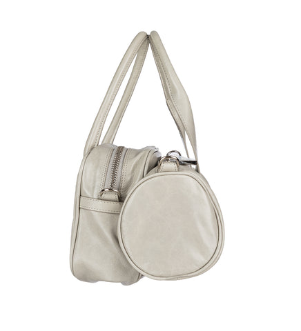DOUBLE BAG SMALL LIGHT GREY