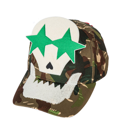 CAMO CAP MILITARY GREEN