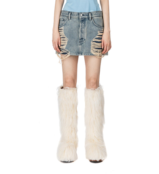 MINI SKIRT MID BLUE