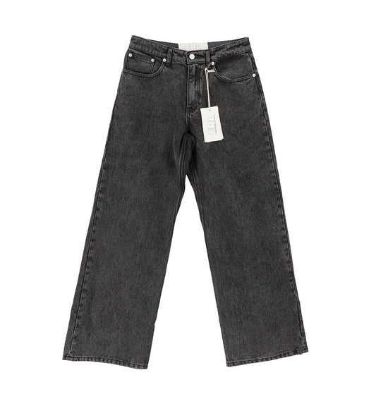 STRAIGHT CUT JEANS BLACK