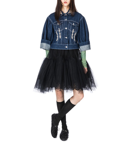 SLEEVELESS BALLET TUTU DRESS BLACK