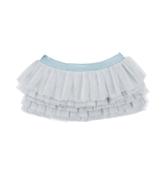TULLE BELT BABY BLUE WHITE