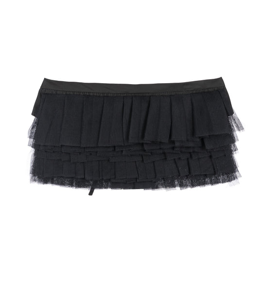 TULLE BELT BLACK
