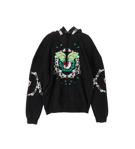 FLYING HOODIE CAVIAR